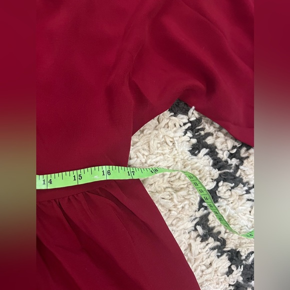 NWOT Storia Burgandy maxi dress size small - Picture 4 of 7